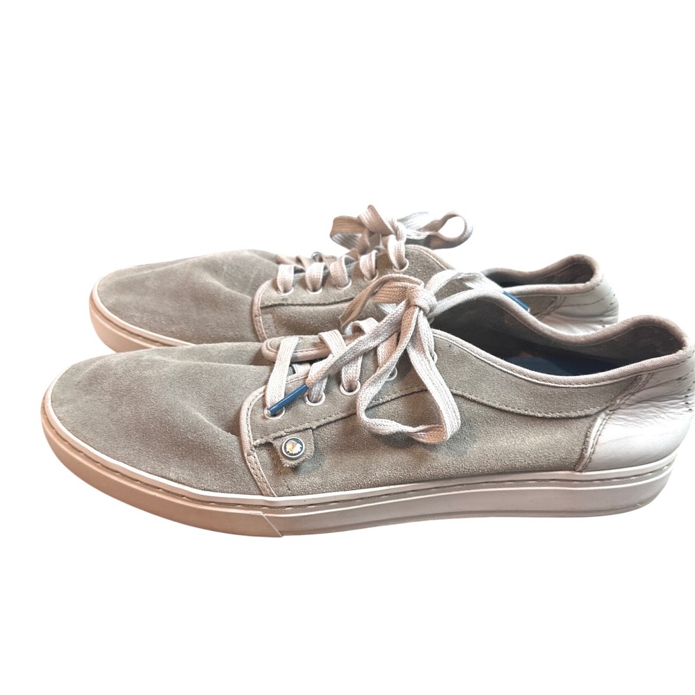Satorisan Heisei Taupe Suede Low Top Sneakers Men's 11.5 EU 45